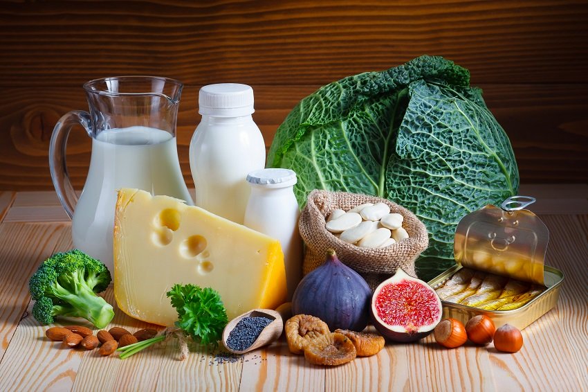 Foods high in calcium good for elderly nutrition