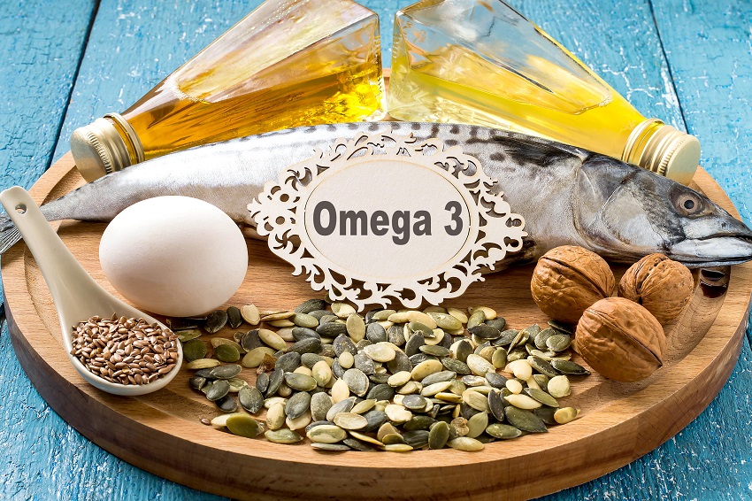 A group of foods high in omega 3 fatty acids