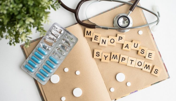 the inscription from the letters menopause symptoms