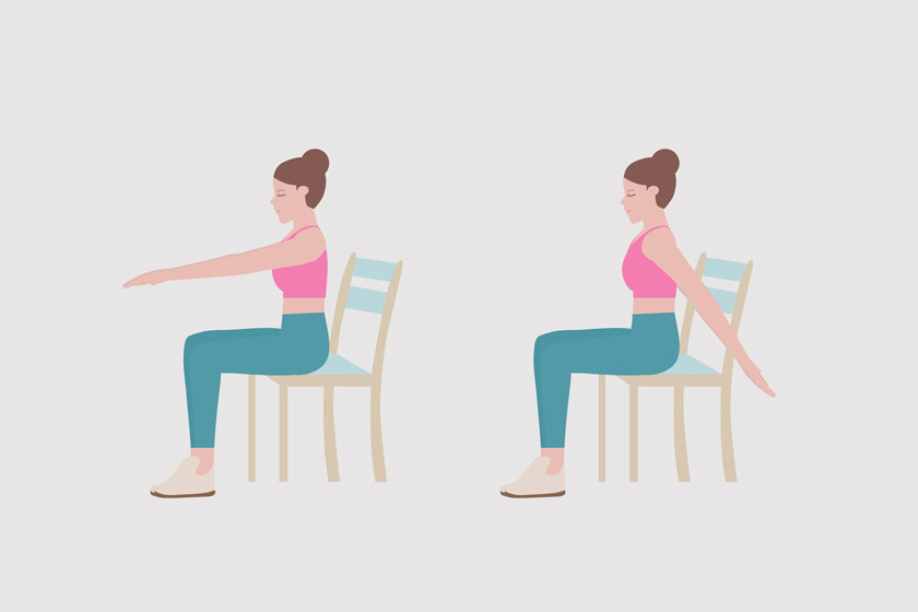 Chair yoga for seniors