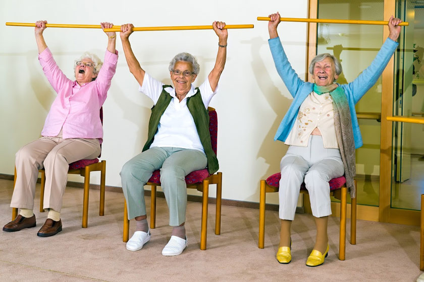Seated Exercises for the Elderly
