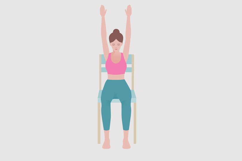 Chair yoga for seniors