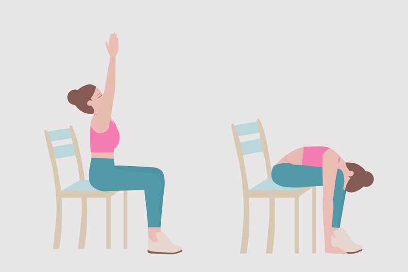 Chair yoga for seniors