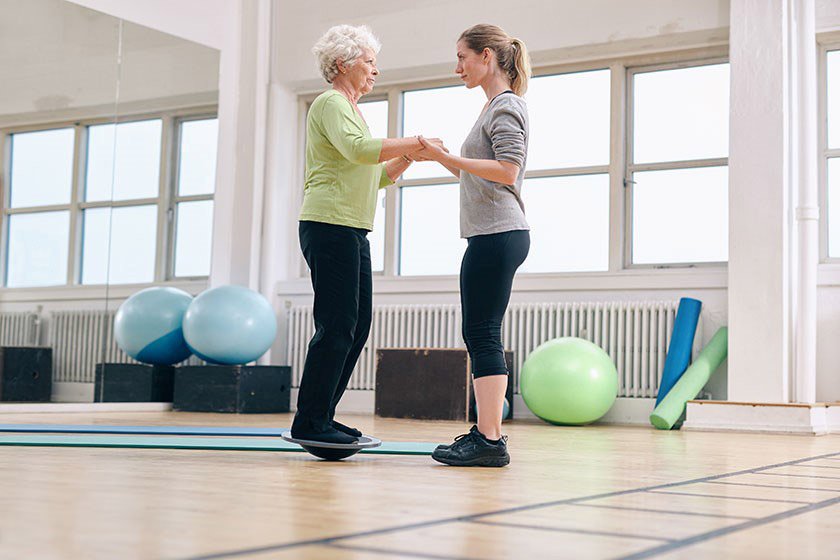 Balance exercise for seniors