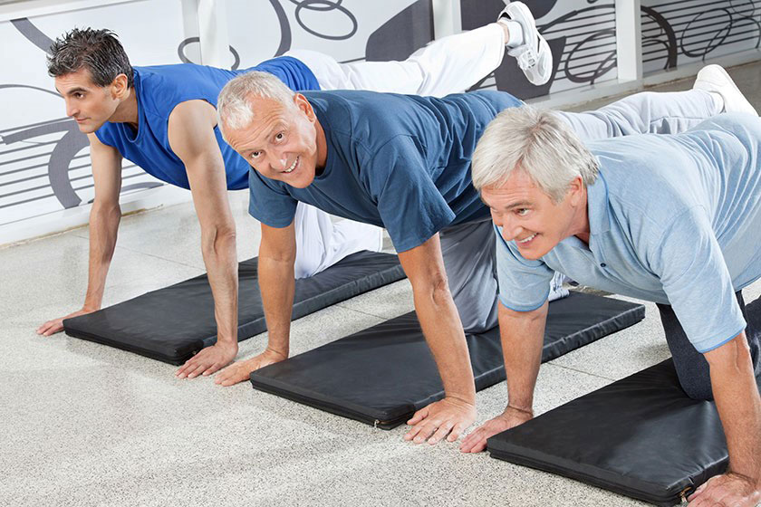 Pilates chair exercises