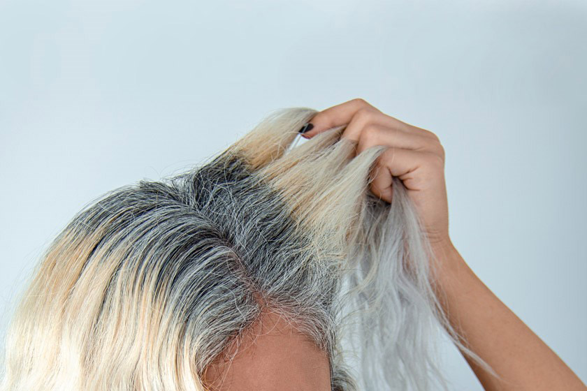 Cover Grey Hair Roots