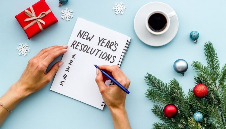 writing new year resolutions for 2022
