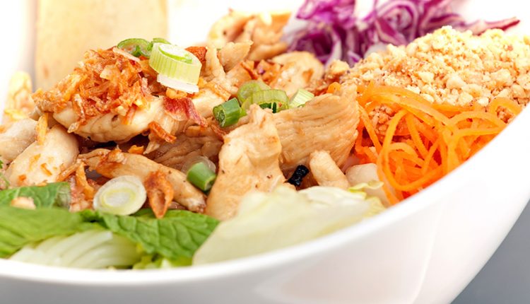 Crispy Asian Chicken Salad