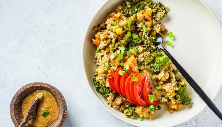 Winter Kale & Quinoa Salad