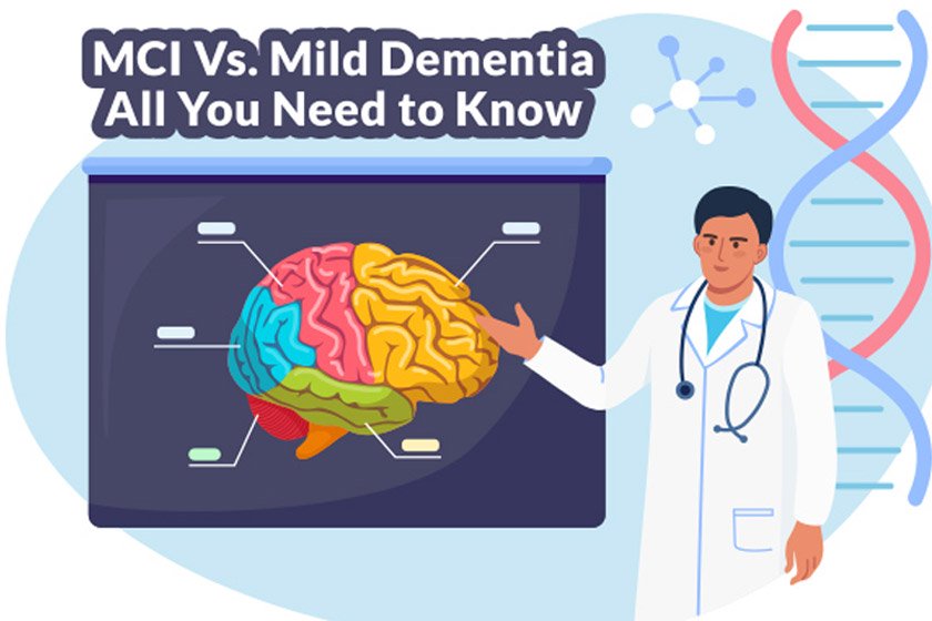 The difference between MCI and Mild Dementia