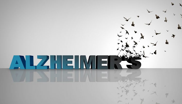 Alzheimer's awareness illustration