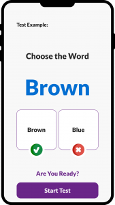 Cognitive tests, Brain Test: Stroop (Focus)